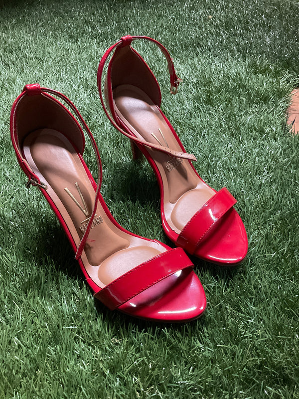 ️Sandália Salto Agulha  Red Vizzano
